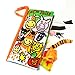 XILALU Infant Kid Baby Animal Tails Cloth book Baby Toy Cloth Development Books Learning Education Books (C)