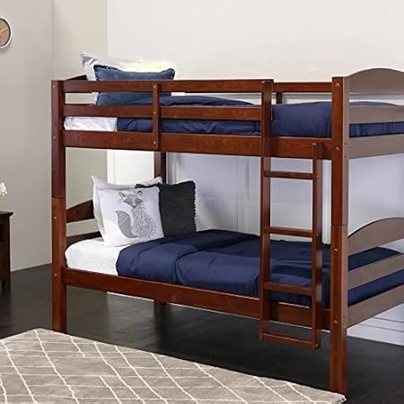 abby twin over twin bunk bed