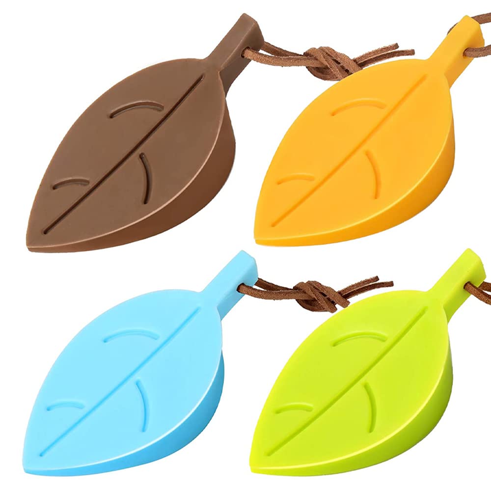 4 Pcs Doorstops Silicone Door Stoppers,Door Stoppers Door Stopper Wedge,Rubber Door Stoppers Silicone Leaf Door Stopper,Secure Door Wedges Finger Protectors for Home Office