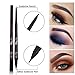 PrettyDiva Eyebrow Pencil, Waterproof Long Lasting Tattoo Eyebrow Pen Tint Brow Gel Eye Makeup Tool (Chestnut)