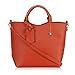 Hynes Victory Womens Boutique Top Handle Handbag (Red-orange)