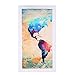 Framed Canvas Prints Map Art, NLEADER Wall Art Prints- 3 Pieces- World Map 120x80 cm( 47.2x31.5 in), Simple Can Be Assembled Wooden Frame, You Can Hang on The Wall