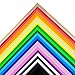 Bright Idea Supplies Heat Transfer Vinyl Bundle - 23 Sheet Pack of HTV Vinyl - Iron On Vinyl Assorted Colors and Glow in the Dark HTV Bundle - Iron on Vinyl for Cricut, Silhouette Cameo and Heat Press