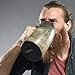 AleHorn Original Handcrafted Authentic Viking Drinking Horn Tankard for Beer Mead Ale - Genuine Medieval Inspired Stein Mug Food Safe Vessel with Handle (30oz)