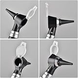 Jiusion 3X Otoscope with LED 8 Tips Storage Case for Doctor Nurse Adult Kid Pet view 5
