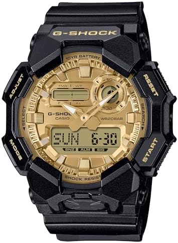Amazon.com: G-Shock GM110G-1A9 Gold/Black One Size : Clothing