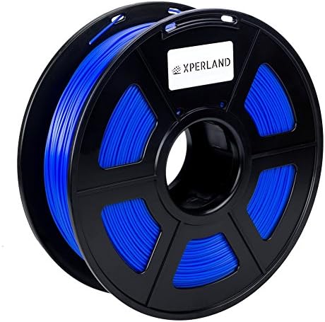 XPERLAND 1.75mm 3D Printer PLA Filament BLUE, Dimensional Accuracy +/- 0.02mm, 1KG Spool, PLA 1.75 Filament