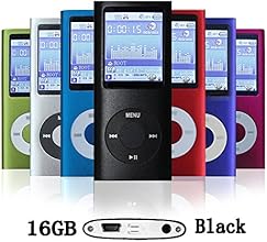 G.G.Martinsen 16 GB Mini Usb Port Slim Small Multi-lingual Selection 1.78 LCD Portable Mp3/Mp4, Mp3Player , Mp4Player , Video Player , Music Player , Media Player , Audio player With Photo Viewer , E-book Reader , Voice Recorder ,Games & Movie-Black