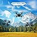 Mini Quadcopter Drone, 2.4GHz 6-Axis 4CH RC Drone Remote Control Toy Altitude Hold Function Headless Mode One Key Return Easy Operation for Beginners