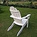 Cambridge Casual AMZ-240252W Bentley Adirondack Chair, White