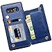 MMHUO Galaxy Note 8 Wallet Case, Premium PU Leather Galaxy Note 8 Case with Credit Card Holder Double Magnetic Buttons Flip Shockproof Protective Cover Samsung Galaxy Note 8 - Blue