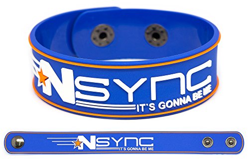 NSYNC Rubber Bracelet Wristband Home for Christmas No Strings Attached