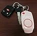 Vigilant 130dB Personal Alarm - Backup Whistle - Button Activated with Hidden Off Button - Bag Key Chain Clip - Batteries Included, Pink, 1-Pack