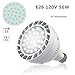 Bonbo 120V 50W LED Pool Light Bulb 6000k White Light Daylight LED Swimming Pool Light Bulb E26 Base 300-600W Traditional Bulb Replacement for Most Pentair Hayward Light Fixture