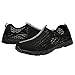 Athletic Water Shoes Aleader Women's Beach Walking Shoes Black 11 D(M) US