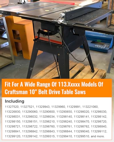 Table Saw V-Belt, Drive Table Saw Belt Accessories Fit for Craftsman 10" photo 10