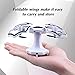 LBKR Tech FPV RC Drone, WiFi Live Feed RC Quadcopter with HD Camera - 2.4Ghz 6-Axis Gyro 4CH Remote Control UAV Drone with Altitude Hold, Headless, One Key Take Off, Landing, Return Home