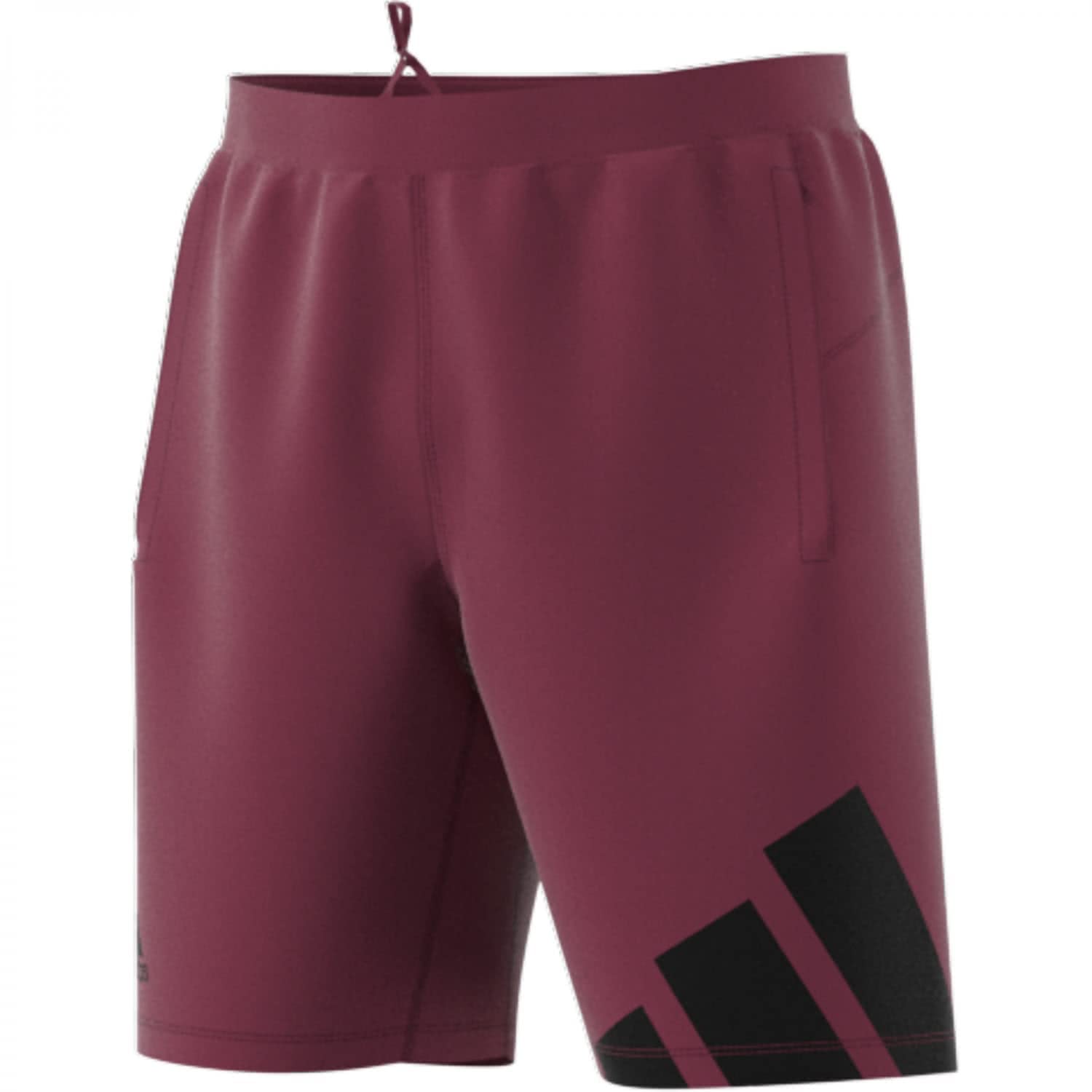 Adidas H08758 4K 3 BAR SHORT Shorts victory crimson XS