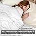 MAXIJIN Modern Weighted Blankets 20 lbs for 180-220lb Adult 100% Cotton Queen Size Heavy Blanket for Sleeping(60