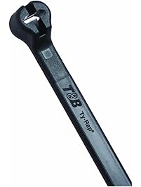 Thomas and Betts TR TY528MX CABLE TIE 50LB 14" UV BL (Pack of 100)