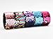 Yolito 5 Pack Mermaid Slap Bracelets Reversible Magic Sequin Bracelets Toys 2-Color with Comfortable Velvet Lining Birthday for Kids