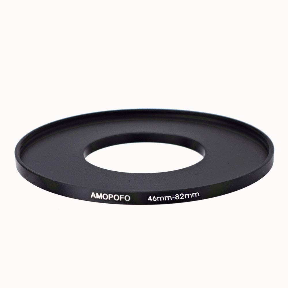 46mm to 82mm Step Up Ring Filter Adapter for canon Nik NEX M4/3 UV,ND,CPL, 46-82mm Step Up Ring Adapter