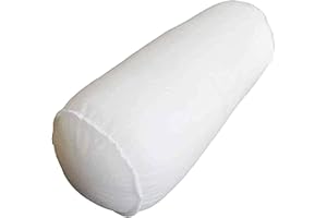 MYBECCA 6 X 16 inches Bolsters Pillow Form Inserts for Shams White Hypoallergenic Pillow Insert Premium Made in USA