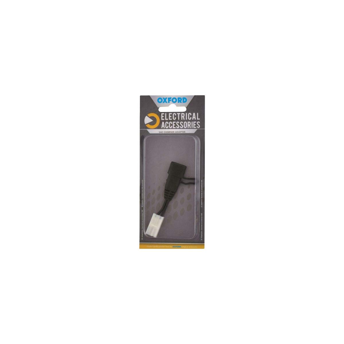 OXFORD EL103 Adapter- Oximiser to USA style/SAE connector, Black
