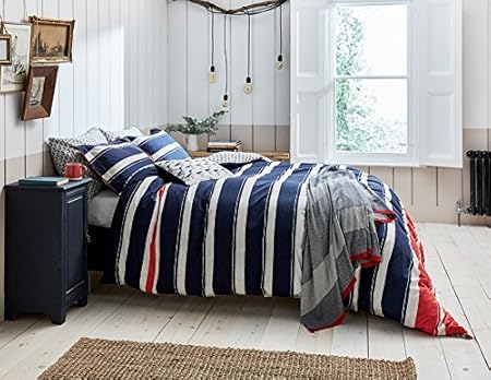 Joules Galley Grade Stripe Throw 2025