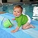 i Play. Baby Ultimate Reusable Snap Swim Diaper, New White, 6-12 Months