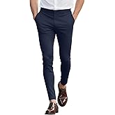 GINGTTO Mens Dress Pants Slim Fit Stretch Chino Pants for Men