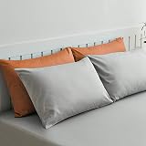 NTBAY 2 Pack 100% Brushed Microfiber Pillowcases 50x90 Orange view 6