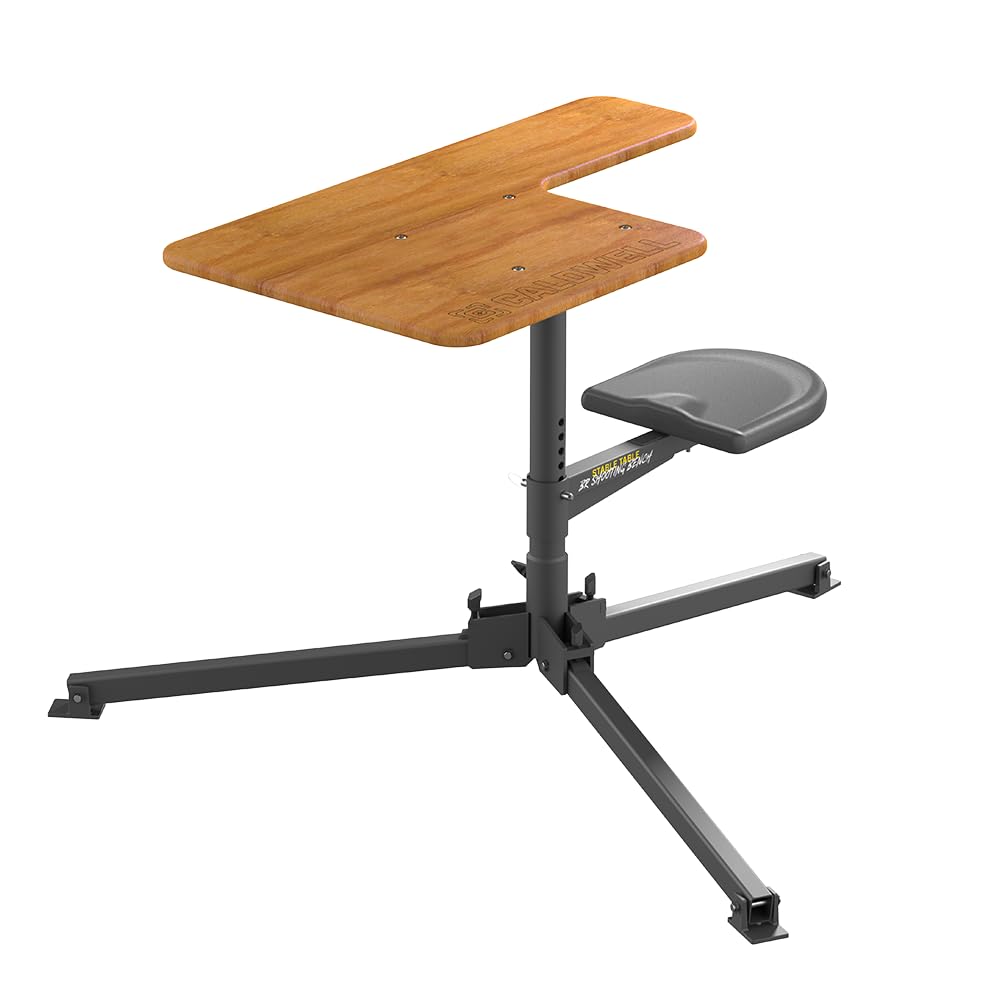 Photo 1 of *** IT DOESN'T HAVE THE TABLE AND IS MISSING MANY PIECES***
Caldwell Stable Table BR Shooting Bench with 360° Rotation, Leveling Legs, All-Weather Seat for Shooting, Target Practice, Shooting Sports