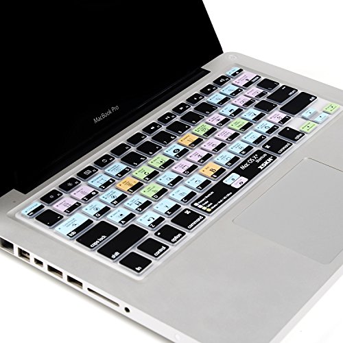 XSKN OS X Shortcuts Keyboard Skin Cover for MacBook 13 15 17 US Version