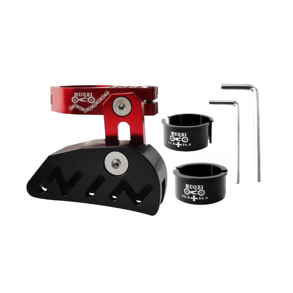 VOANZO Red Bike Chain Guide Sport Single Gear Durable Chain Guide Bike Protector Front Dial Smooth Driving