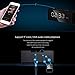 Abuzhen Bluetooth Wireless Speaker with Dual Alarm Clock, Digital FM Radio, 3.5mm Aux Line-in TF Card Play, Thermometer, Large Mirror LED Dimmable Display for Hotel,Home,Office,Bedroom,Travel