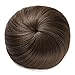 SARLA Drawstring Ballet Bun Hair Pieces Ginger Brown Synthetic Fake Hair Buns Extensions for Women Girls Lady Donut Chignon