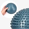 Navaris 2x Hedgehog Balance Pods - Set of 2 Spiky Fitness Domes for Sports, Foot Massage, Stability Training, Balancing…