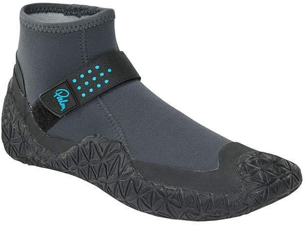 Palm Kayak or Kayaking Rock 3mm Kayak Shoes Jet Grey Unisex