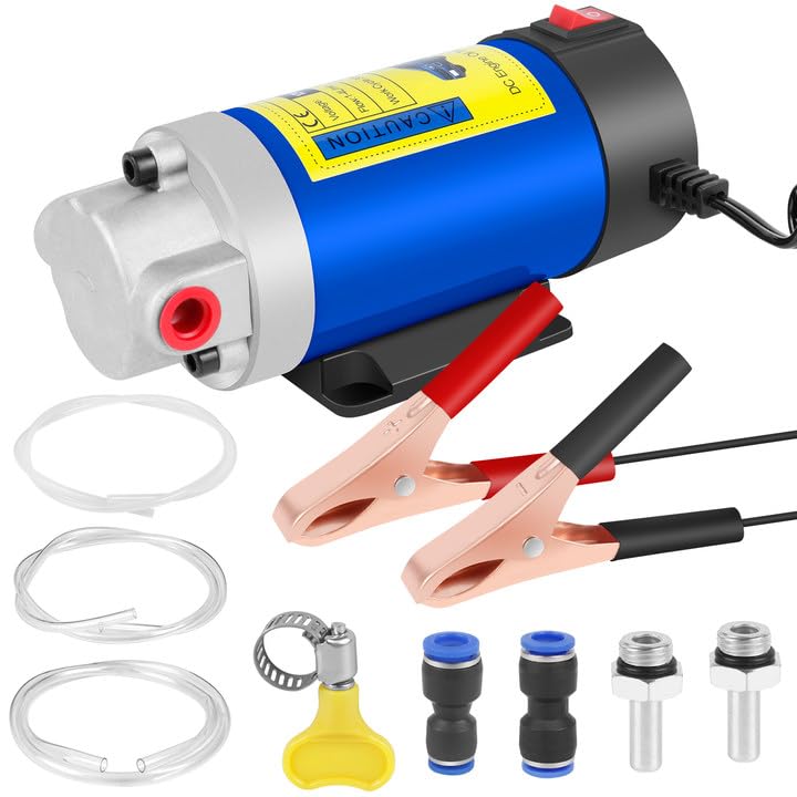 Photo 1 of Oil Pump, 12V 100W Oil Extractor, Transfer Pump for Oil Change, Electric Transfer Oil Pump from Cars, Motorcycles, RVs, Boats