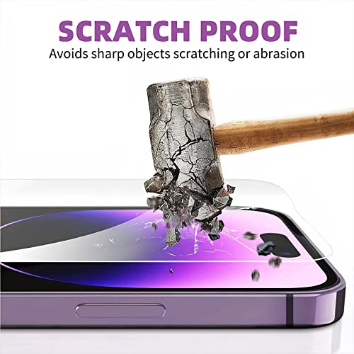 AVOAR 3 Pack Screen Protector for iPhone 14 Pro, for iPhone 14 Pro