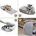 PAWZ Road Dog Bed, 3 in 1 Pet Mat Cushion for Small Dogs and Cats-Snuggly Orthopedic Sleeper with More Filling on 3 Sides-Nonslip and Waterproof Bottom Mthumb 1