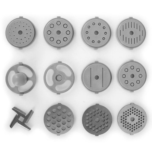 Klarstein-Lucia-Kchenmaschine-mit-Fleischwolf-und-Standmixer-Aufsatz