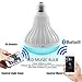 Light Bulb with Bluetooth Color Changing Features/Smart Audio LED Multicolored Changing Lamp with Wireless Speaker/ great for outdoor or indoor use for Parties, Bars, DJs, Nightlight