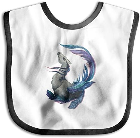 SHARON ANDERSON Funny Magic Beast Comfortable Infant Kids Adjustable Boy's Girl's Baby Cotton Bibs Pinny Baby-unisex