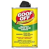 Goof Off FG677 Super Glue Remover, 4 Ounce