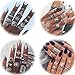 LOLIAS 44-101 Pcs Vintage Knuckle Ring Set for Women Girls Stackable Rings Set Hollow Carved Flowers