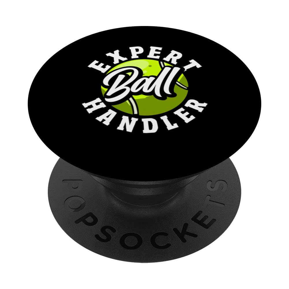 Funny Tennis Expert Ball Handler Gay Pride Gag PopSockets Swappable PopGrip