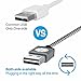 USB Cable, iOrange-E 10ft (3 M) Micro USB Cable Braided, Quick Charge and High Speed Data Sync for Android, Samsung Galaxy, HTC, Motorola, Nokia and More, Grey