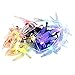 BOYON Christmas String Light, Decorative Lights with 2 Lighting Modes, 16.4ft, 20 Led, Colorful, Best for Outdoor, Bedroom, Fairy, Patio, Party